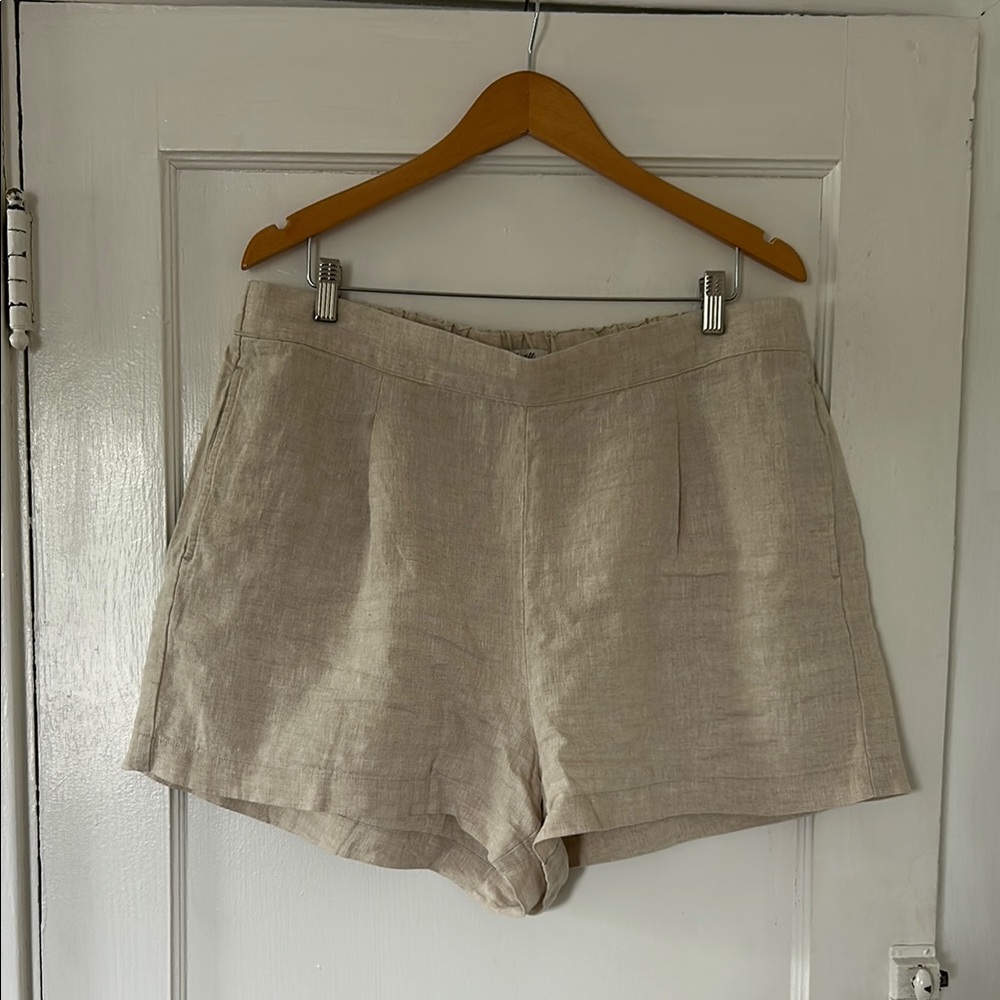 Madewell 100% Linen Shorts